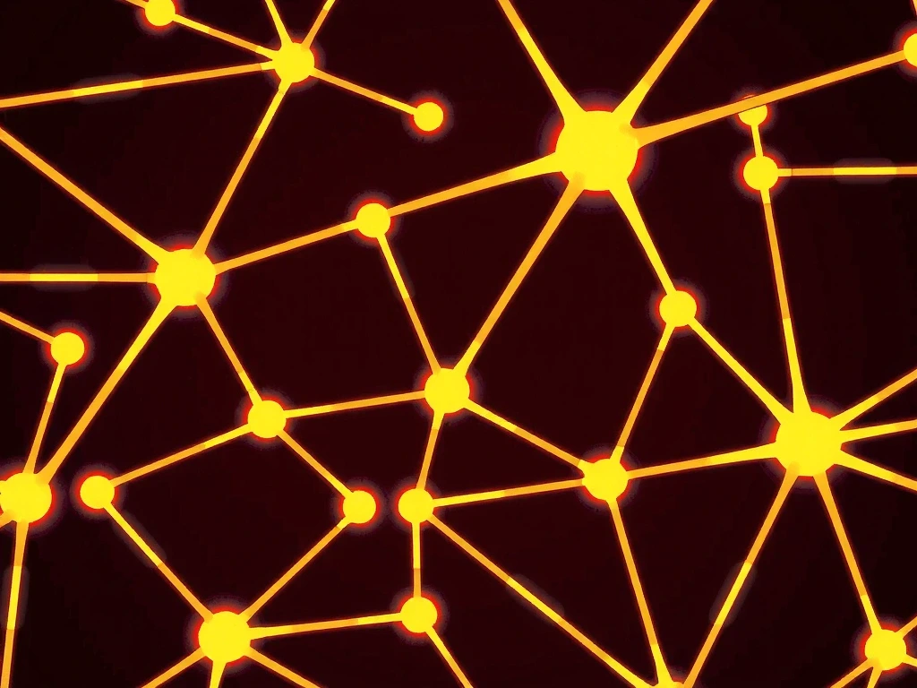 Họa tiết mạng lưới dữ liệu tinh tế